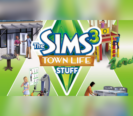 The Sims 3 - Town Life Stuff Pack DLC PC EA App CD Key