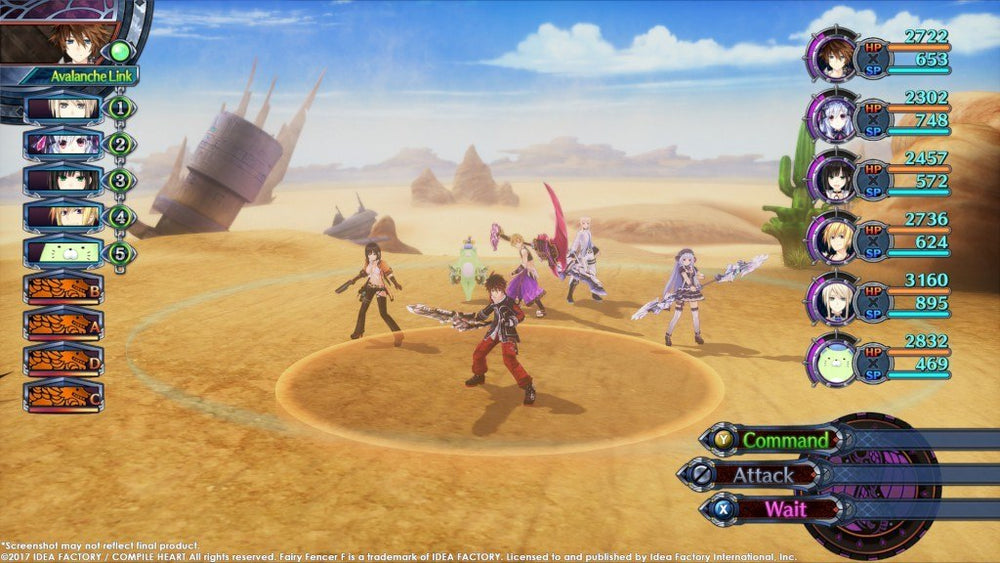 Fairy Fencer F Advent Dark Force PC Steam CD Key