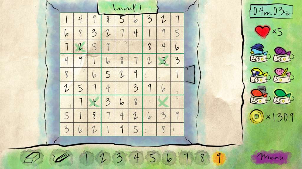 Sudoku Quest Steam CD Key