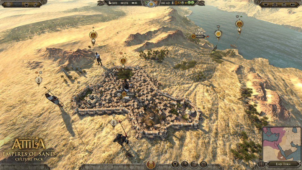 Total War: ATTILA - Empires of Sand Culture Pack DLC PC Steam CD Key