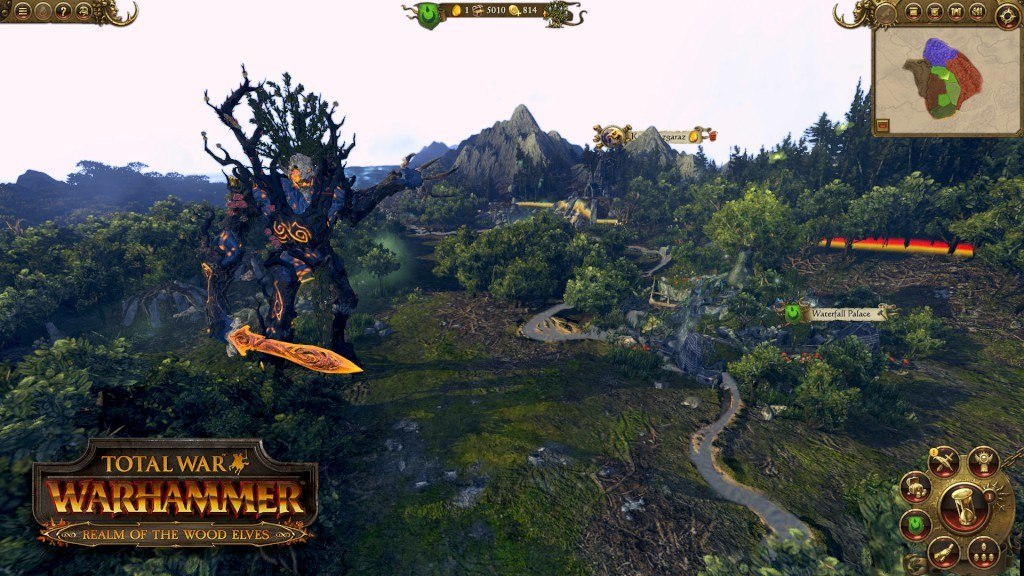 Total War: Warhammer - Realm of The Wood Elves DLC PC Steam CD Key