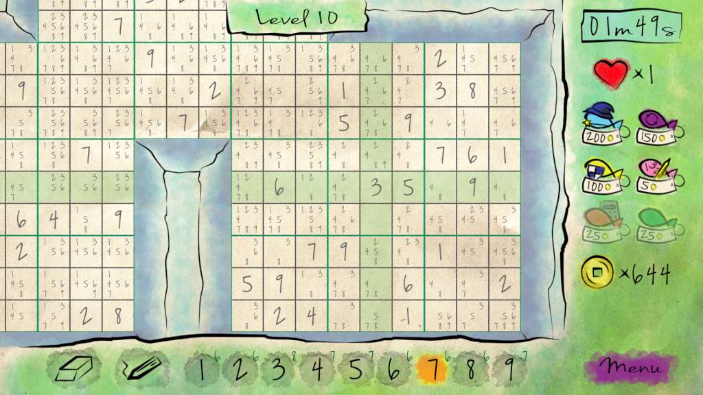 Sudoku Quest Steam CD Key
