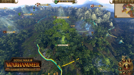 Total War: Warhammer - Realm of The Wood Elves DLC PC Steam CD Key