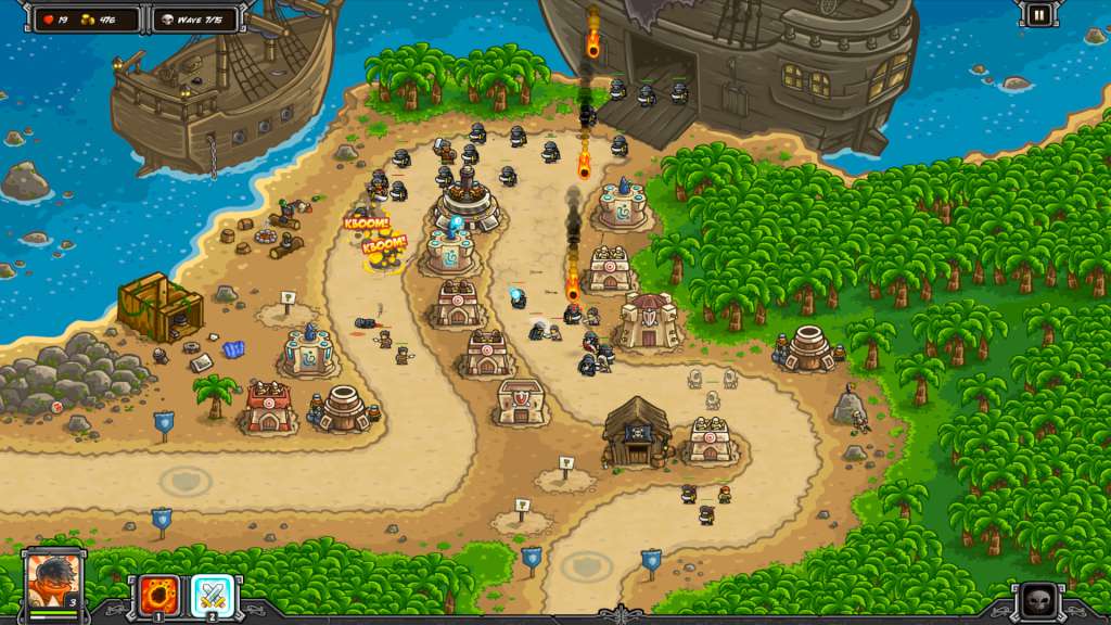 Kingdom Rush Frontiers - Tower Defense PC Steam CD Key