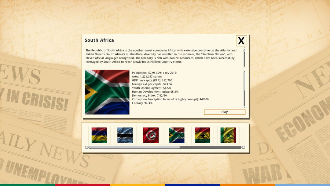 Democracy 3: Africa Steam CD Key