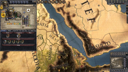 Crusader Kings II - The Reaper's Due Content Pack DLC PC Steam CD Key