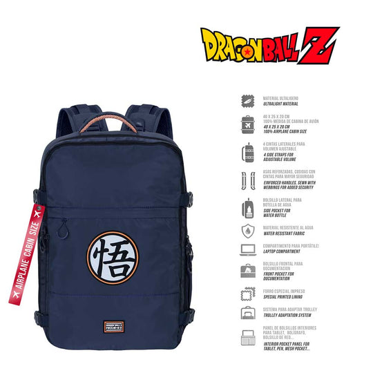 DRAGON BALL Z - Cabin Travel Bag Mercury  '40x25x20cm'