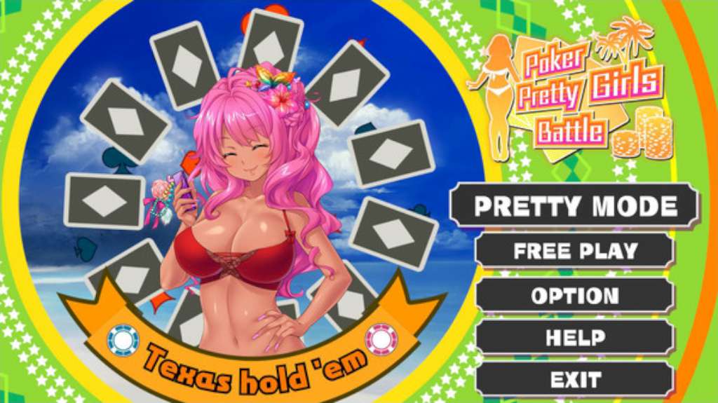 Poker Pretty Girls Battle: Texas Hold'em Steam CD Key