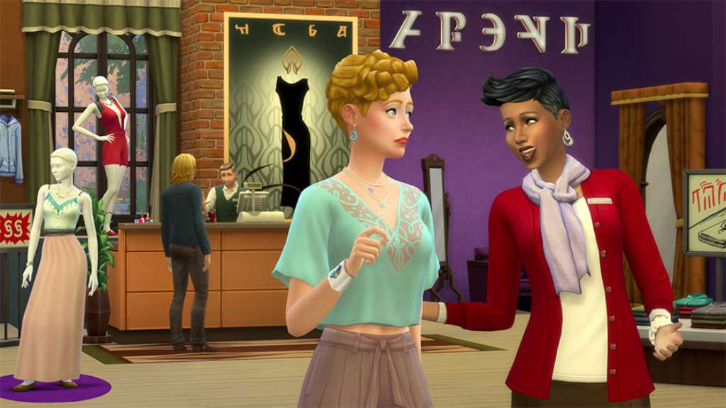 The Sims 4 - Get to Work DLC CZ/RU/PL Languages Only PC EA App CD Key