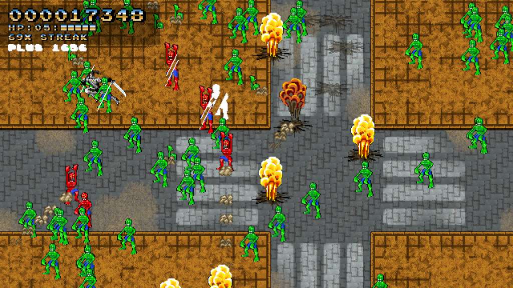Space Robot Samurai Zombie Slayer Steam CD Key