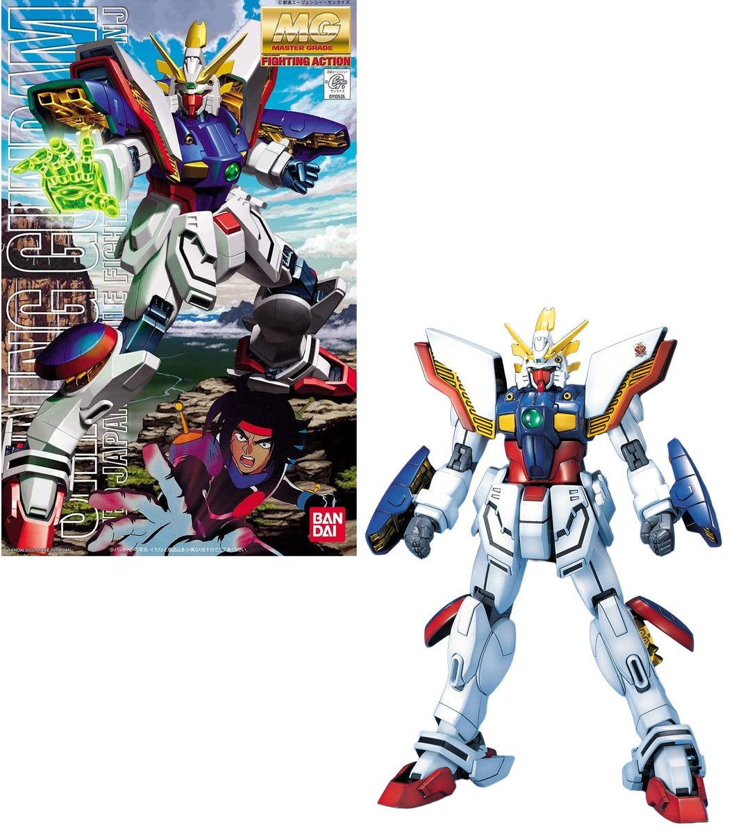 GUNDAM - MG 1/100 SHINING GUNDAM - Model Kit
