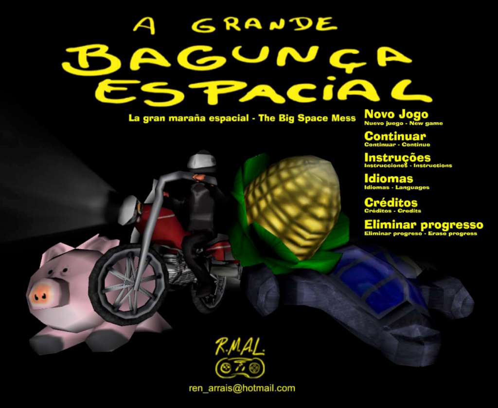 A grande bagunça espacial - The big space mess Steam CD Key