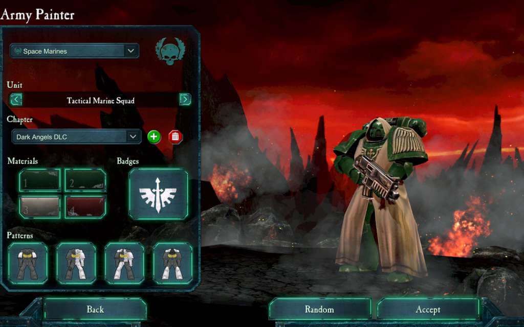 Warhammer 40,000: Dawn of War II: Retribution - Dark Angels Pack DLC PC Steam CD Key