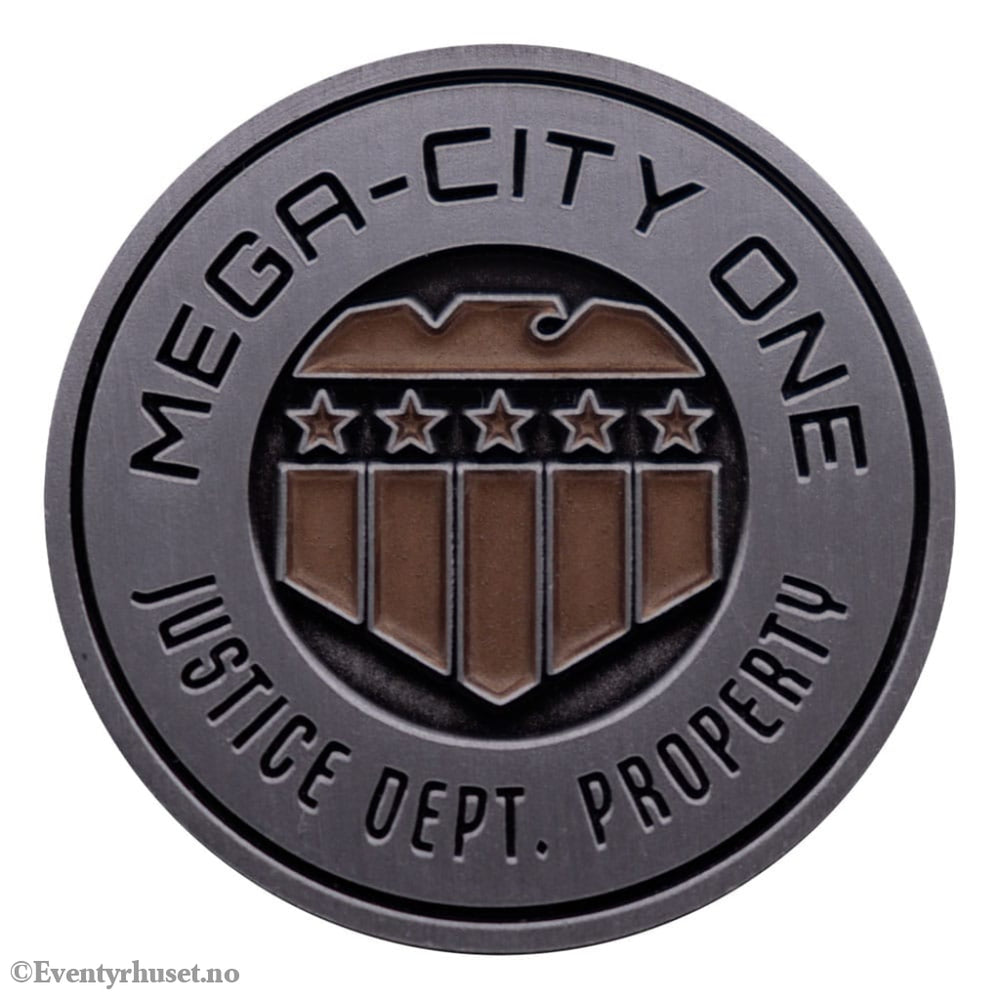 2000 AD Collectable Coin Judge Dredd Mega-City One Limited Edition Collectibles