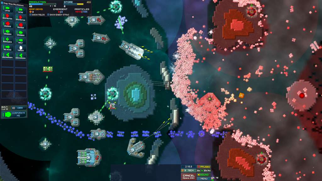 Particle Fleet: Emergence Steam CD Key