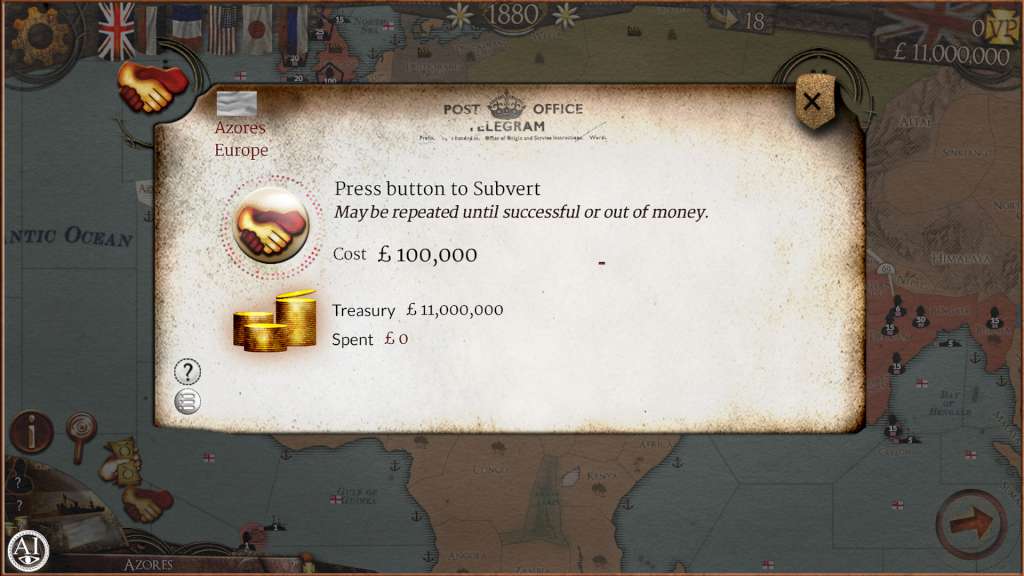 Colonial Conquest PC Steam CD Key