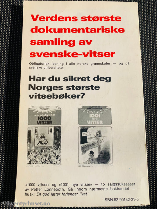365 Sanne Svenske-Vitser. 1979. Fortelling