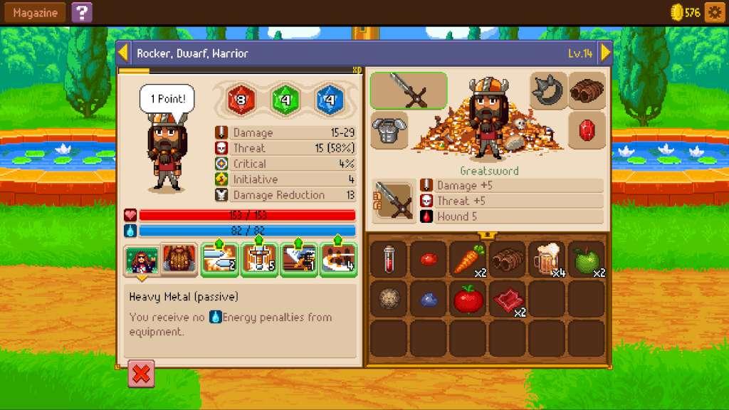 Knights of Pen and Paper 2 - Deluxiest Edition PC Steam CD Key