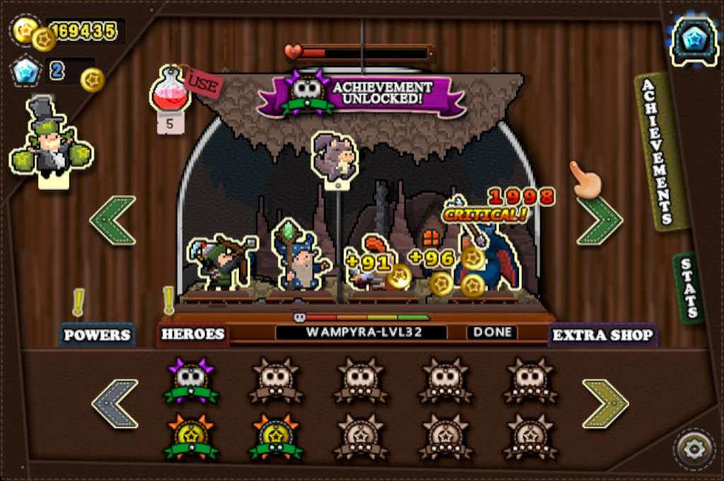 Tap Heroes Steam CD Key
