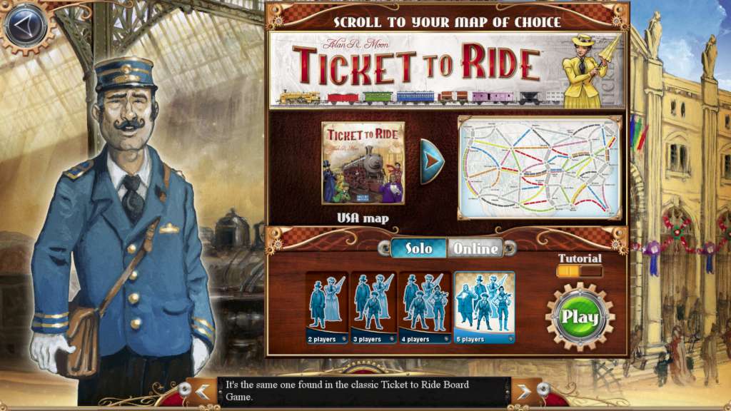 Ticket To Ride USA 1910 Steam CD Key