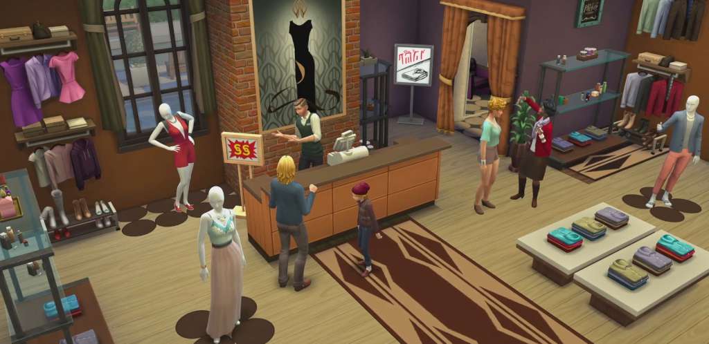 The Sims 4 - Get to Work DLC CZ/RU/PL Languages Only PC EA App CD Key