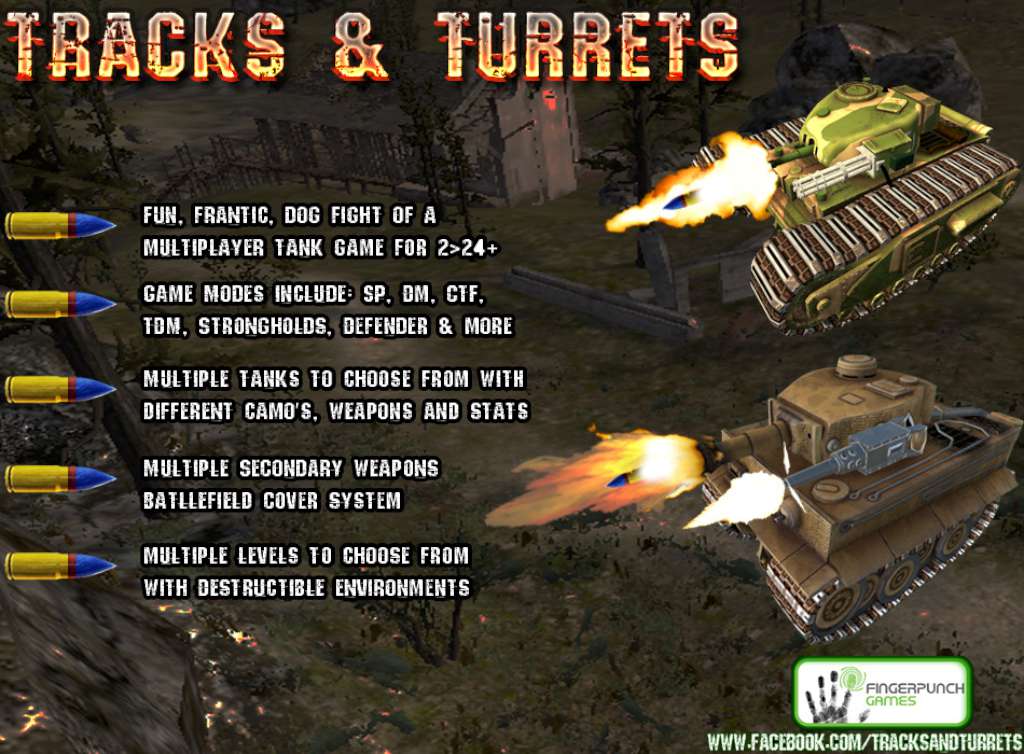 Tracks and Turrets Steam CD Key