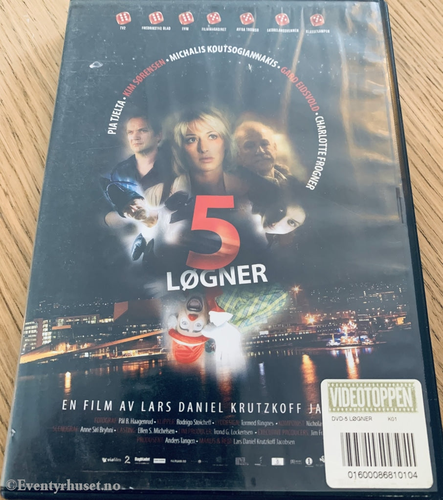 5 Løgner. 2007. Dvd. Dvd