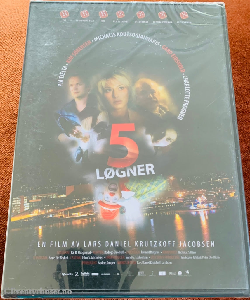 5 Løgner. 2007. Dvd. Ny I Plast! Dvd