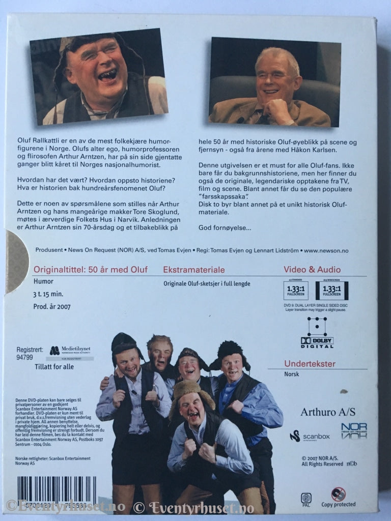 50 År Med Oluf. Dvd. Dvd
