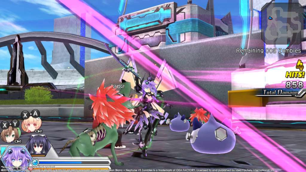 MegaTagmension Blanc + Neptune VS Zombies Steam CD Key