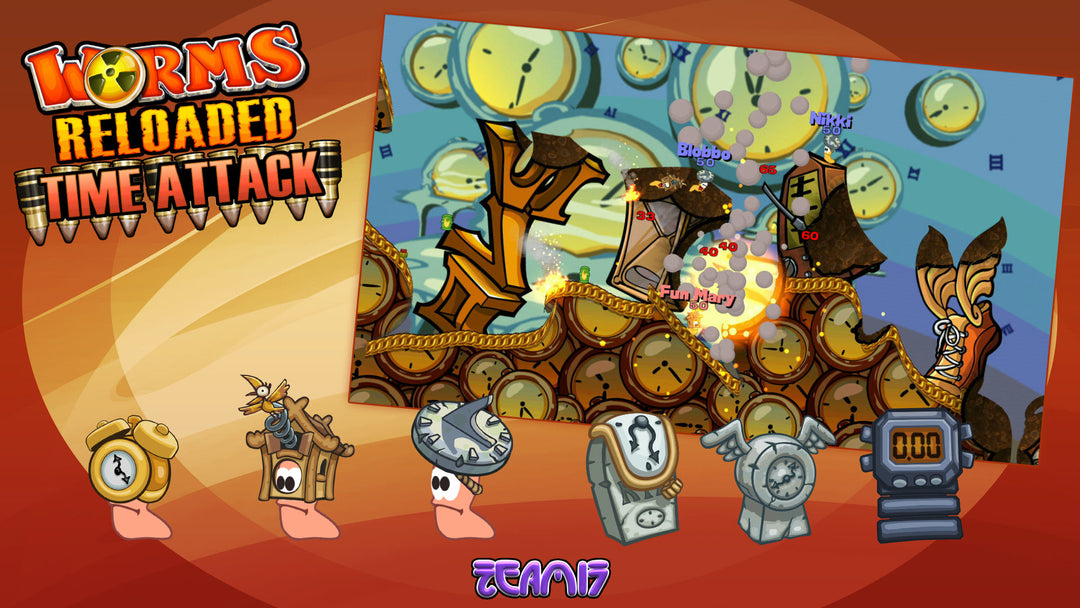 Worms Reloaded - Time Attack Pack DLC PC Steam CD Key