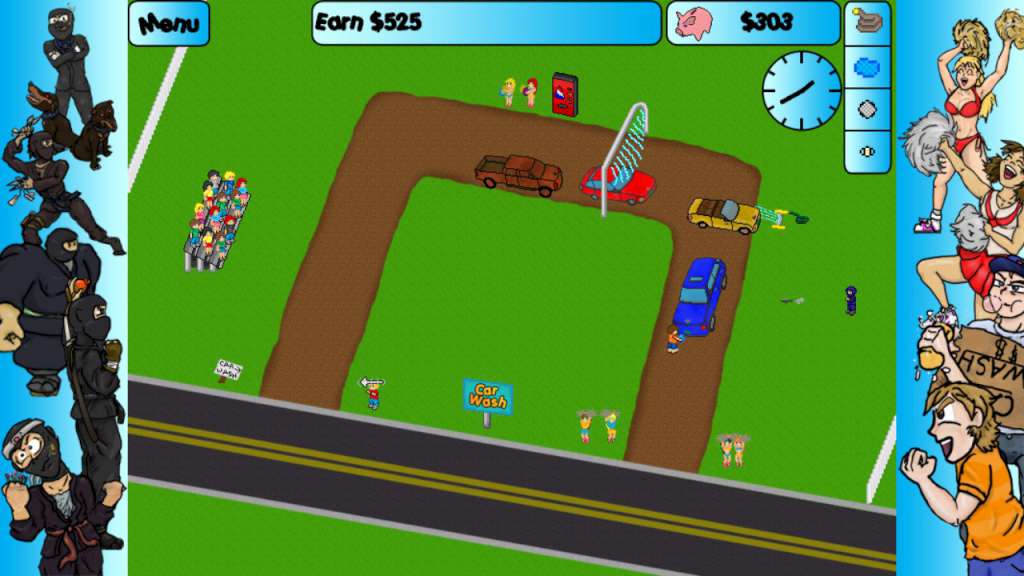 Car Washer: Summer of the Ninja PC Steam CD Key
