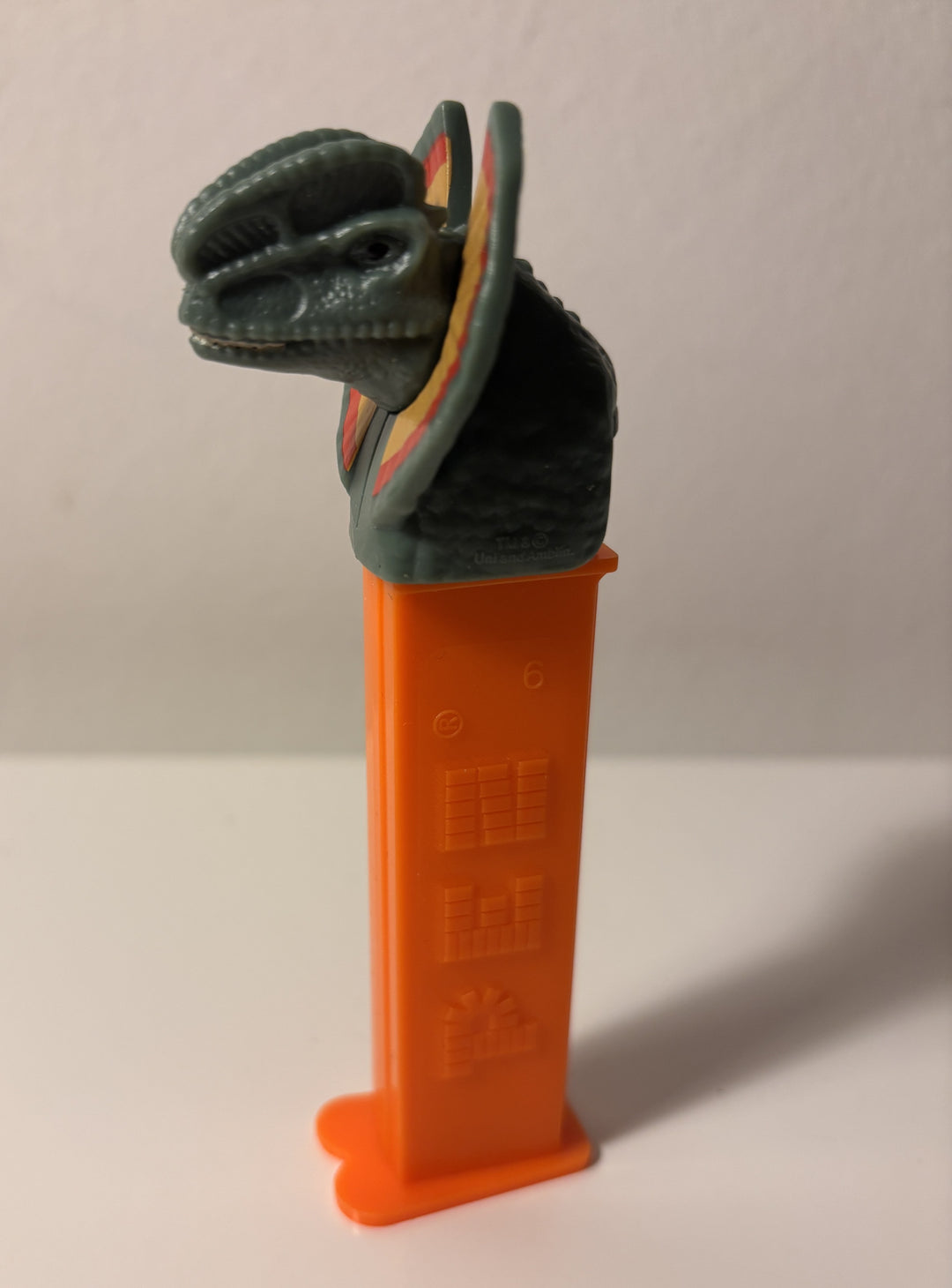 PEZ-dispenser – Dilophosaurus (Jurassic World)