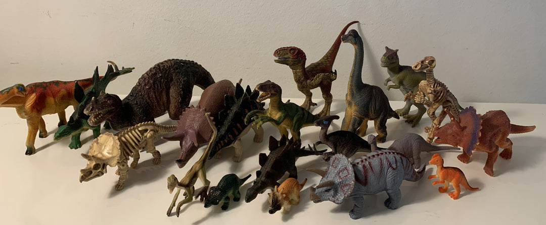 Dinosaurfigurer – ca. 25 stk.
