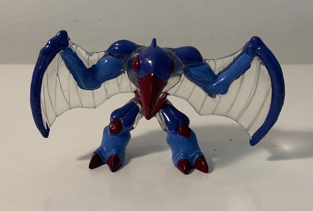 Fantasyfigur – blått bevinget monster