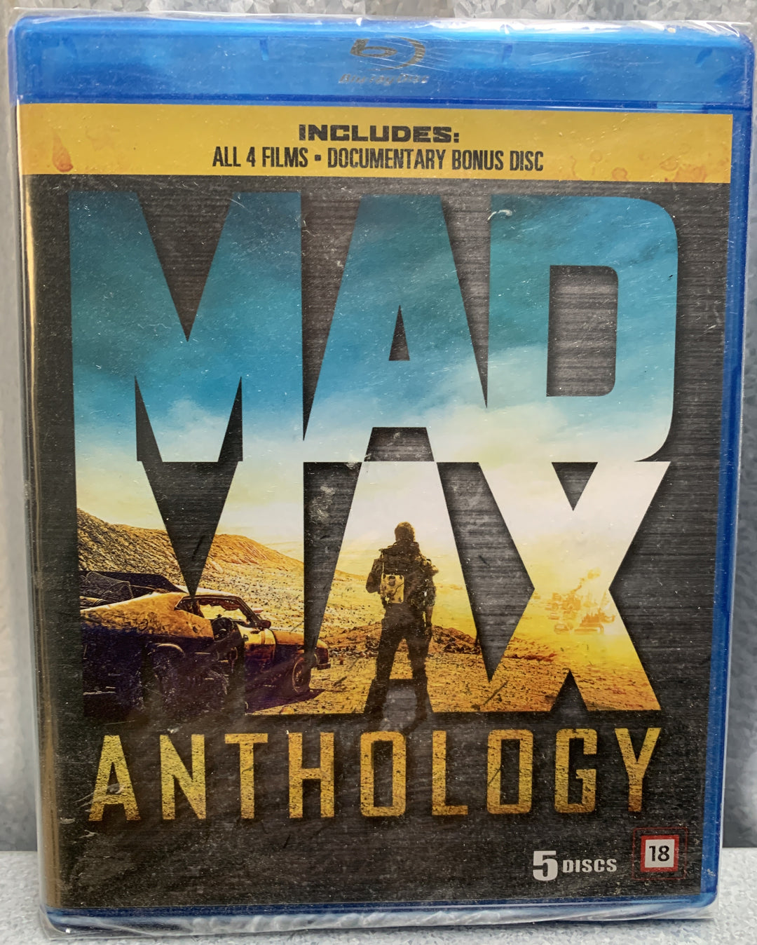 Mad Max Anthology. 1979–2015. Blu-ray. Ny i plast!