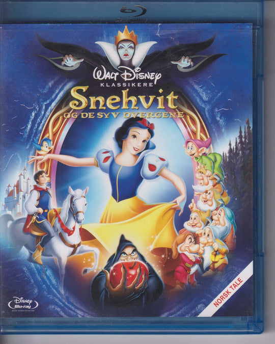 Snehvit og de syv dvergene (Snow White and the Seven Dwarfs). 1937. Blu-ray.