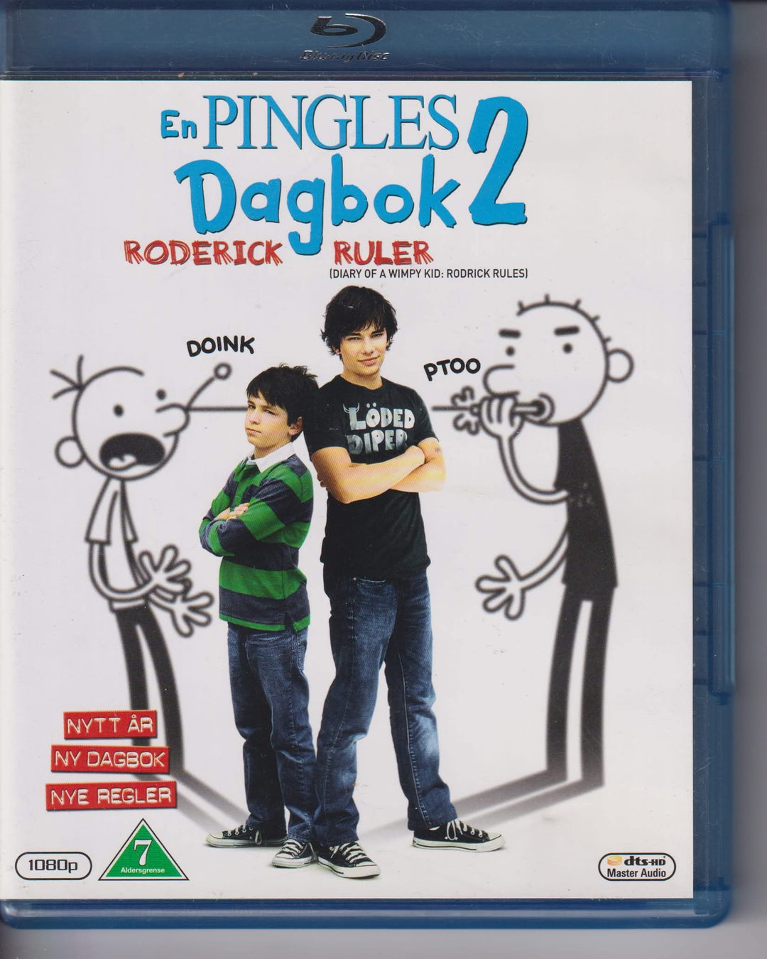 En pingles dagbok 2: Roderick ruler (Diary of a Wimpy Kid: Rodrick Rules). 2011. Blu-ray.