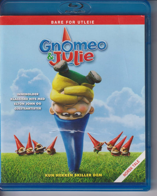 Gnomeo & Julie. 2010. Blu-ray leiefilm.