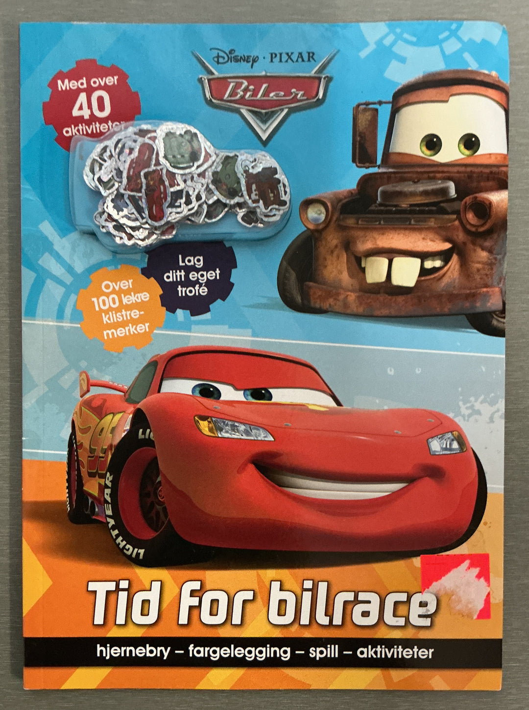 Disney Pixar. 2016. Biler – Tid for bilrace. Bok.