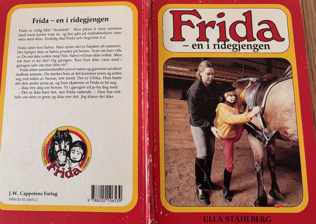 Ulla Ståhlberg. Frida – en i ridegjengen. Bok.