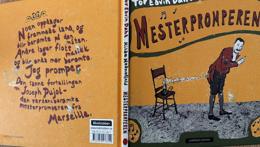 Tor Edvin Dahl og Hilde Hodnefjeld. Mesterpromperen. Bok.