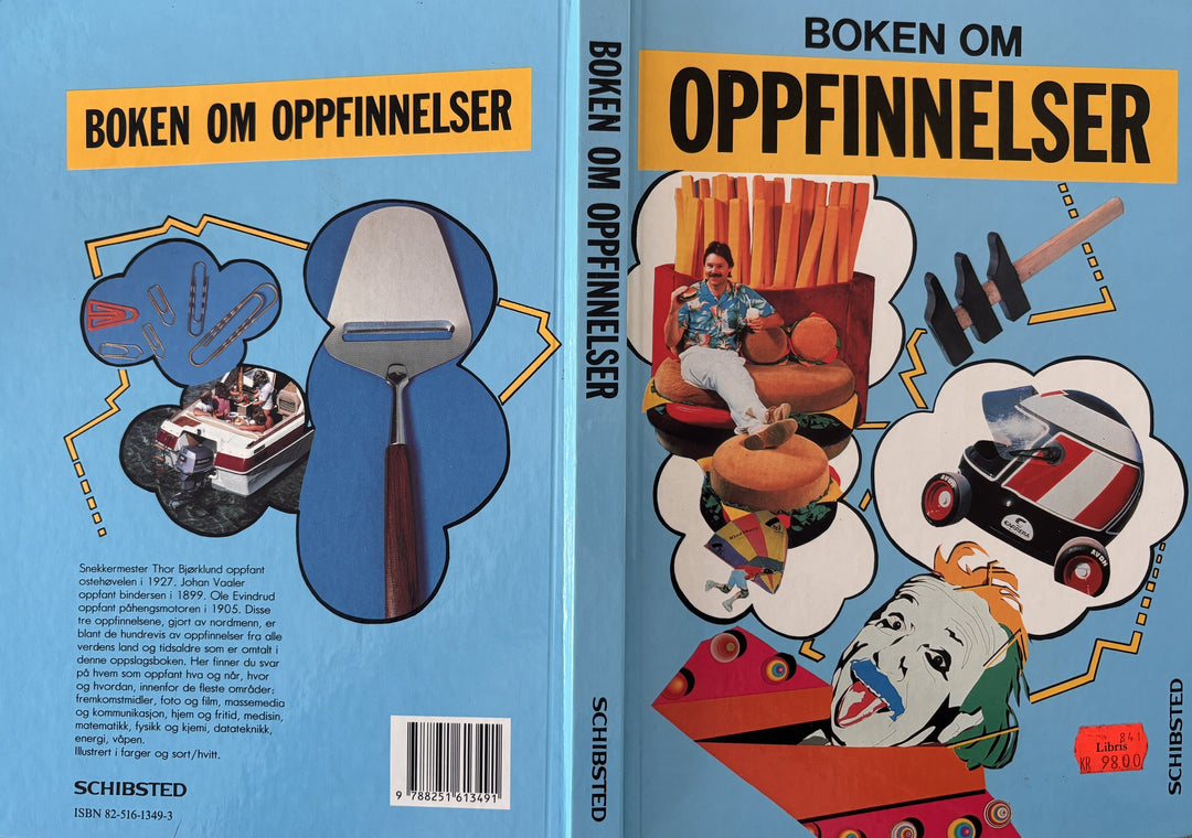 Boken om oppfinnelser. Bok.