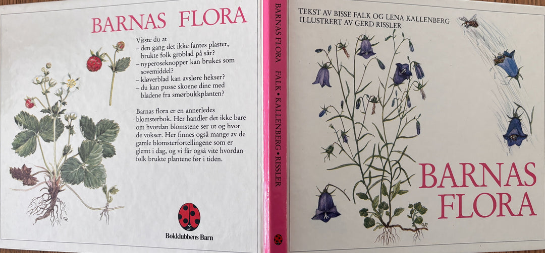 Bibbi Falck og Lena Kallenberg. Barnas flora. Bok.
