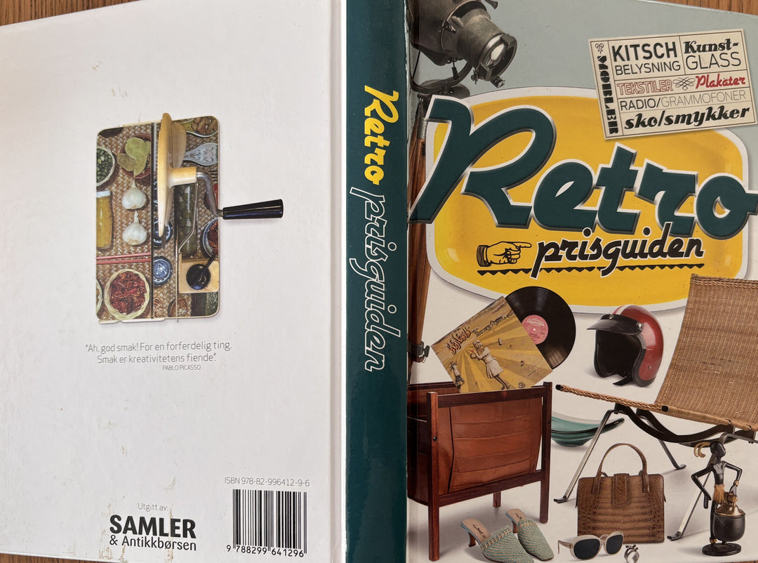 Retro prisguiden. Bok.