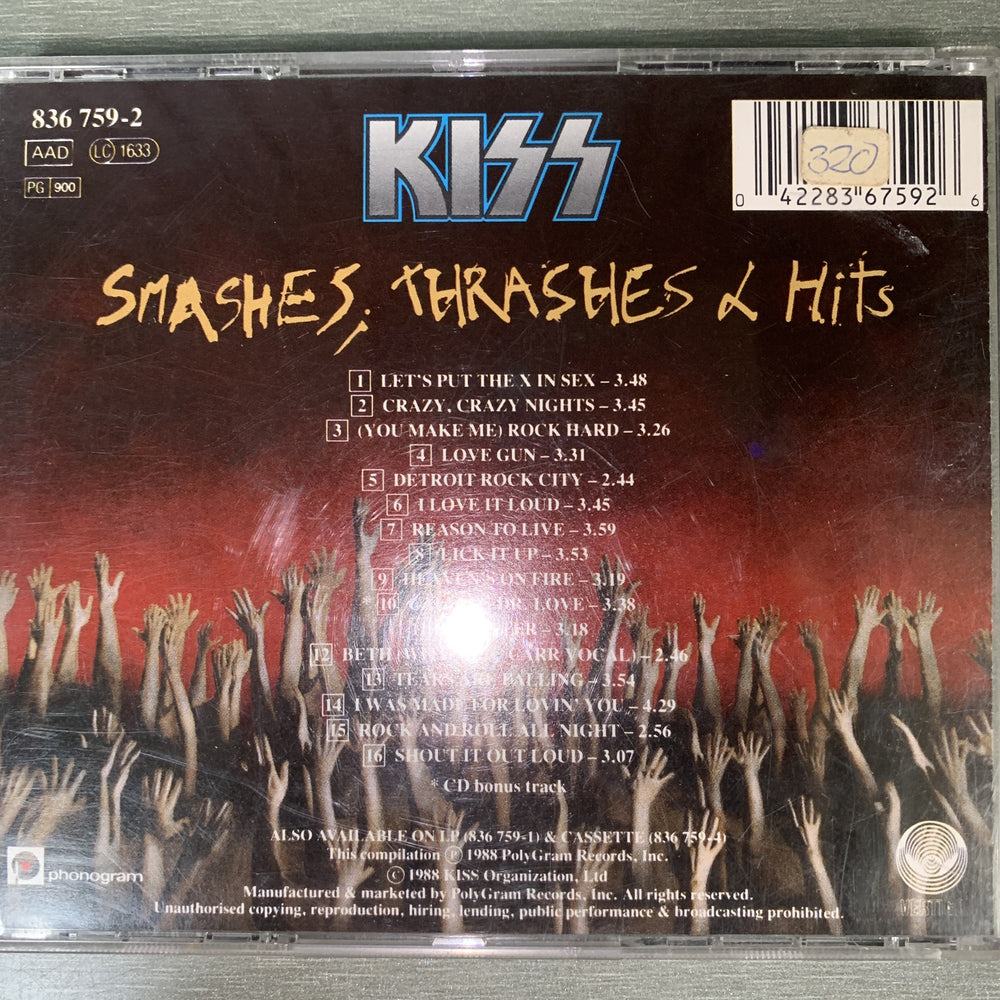 Kiss – Smashes, Thrashes & Hits. 1988. CD.