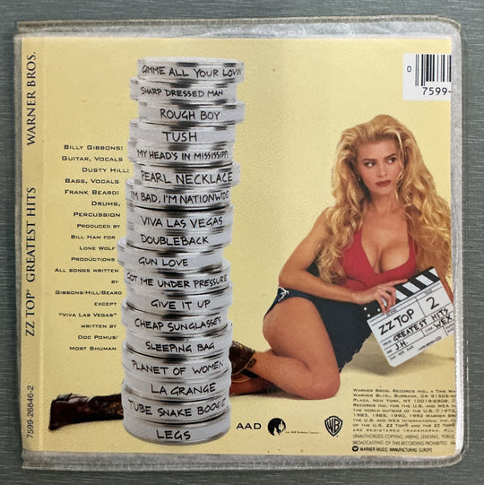 ZZ Top – Greatest Hits. 1992. CD.
