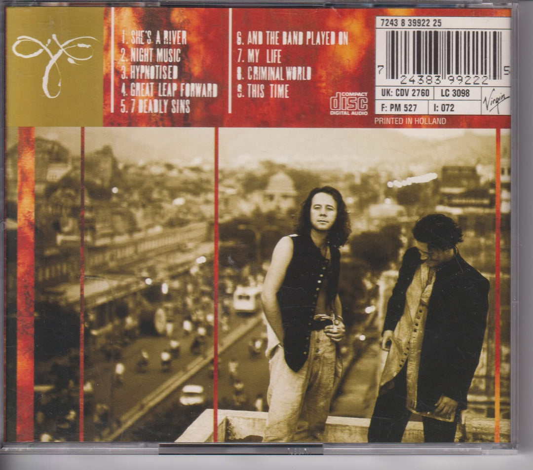 Simple Minds – Good News From The Next World. 1995. CD.