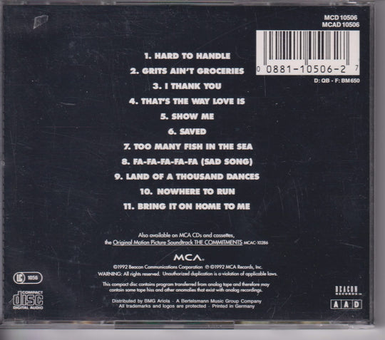 The Commitments – The Commitments Vol. 2. 1992. CD.