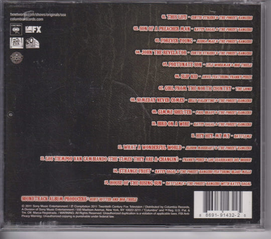 Sons Of Anarchy – Songs Of Anarchy: Music From Sons Of Anarchy Seasons 1-4. 2011. CD.